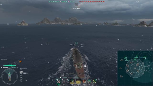 ?Крейсер Mogami - Сток пушки сила! // Реальный рандом!