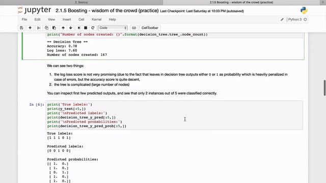 Practical XGBoost in Python - 1.3 - Boosting Wisdom of the Crowd (practice) смотреть онлайн