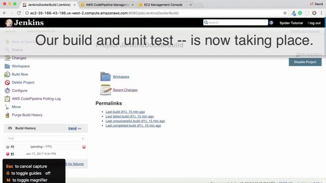 CI/CD: AWS Code Pipeline, Jenkins, CodeDeploy and Docker. смотреть онлайн