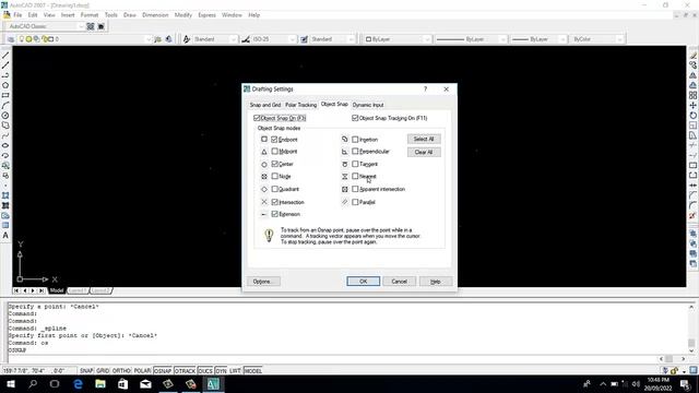 AutoCAD Architecture tutorial class 3 draw menu Donut, Spline смотреть онлайн