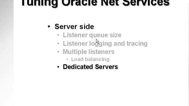 oracle performance tuning 1 смотреть онлайн