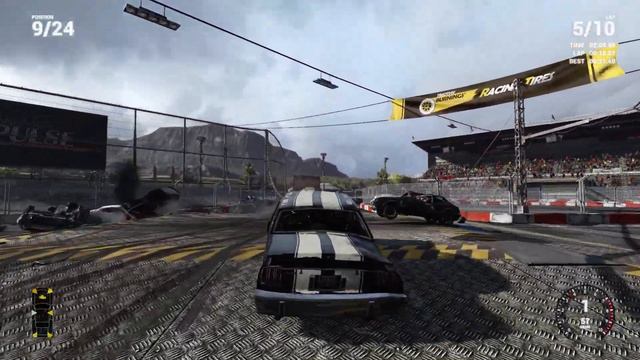 Next Car Game - Wreckfest. Figure of 8 race смотреть онлайн