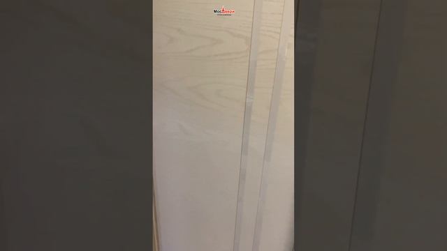 Межкомнатная дверь Profil 19ZN Пекан Белый LACOBEL Белый лак с кромкой ABS в цвет полотна смотреть онлайн