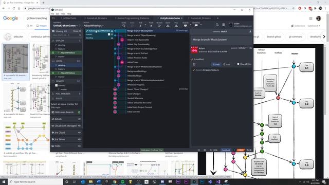 Branching Strategies and GitFlow in GitKraken and Unity - Version Control - 10 смотреть онлайн