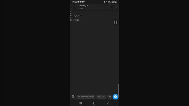 || Python programming || How to create empty set || смотреть онлайн