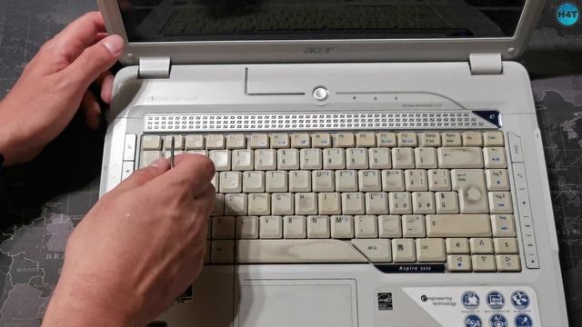 ACER Aspire 5920g - disassembly SMONTAGGIO смотреть онлайн