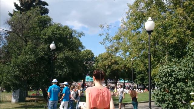 Субботник в Парке Горького. Как выжить интроверту на музкальном фестивале?
