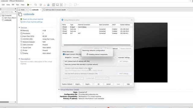 Your network probably is not using the DHCP protocol Error! Kali Linux #kalilinux #codesode,#vmwar смотреть онлайн
