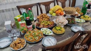 Праздничный стол на Ураза Байрам❤️Всех с праздником ❤️?#мойстол