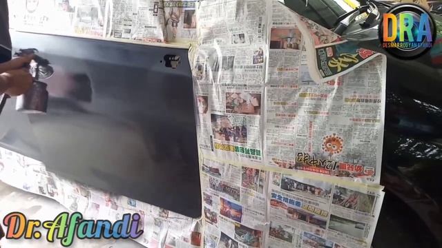 SPRAY TOYOTA WISH | Touch Up | Repaint | Spray Kereta | Cat Mobil смотреть онлайн