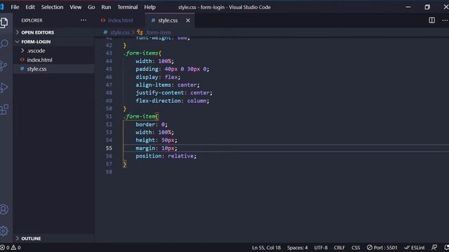 Input with HTML & CSS | Style Google смотреть онлайн