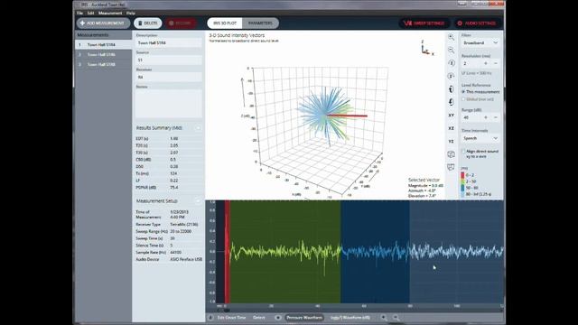 IRIS 3D Acoustic Impulse Response смотреть онлайн