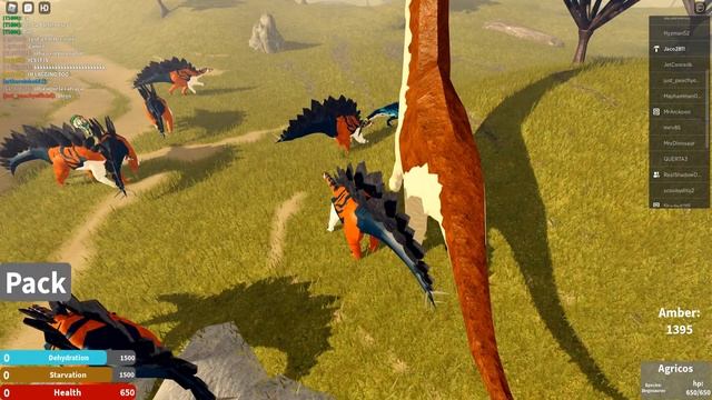 ROBLOX Prior Extinction - Stegosaurus, Attack & Map! смотреть онлайн