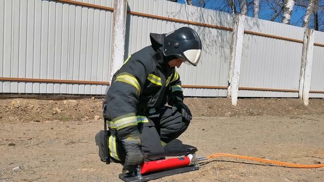 Упражнение с ГАСИ - Перекусывание стальной арматуры смотреть онлайн