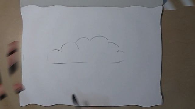 VERY EASY - How To Draw Clouds - Drawing Lessons For Kids смотреть онлайн