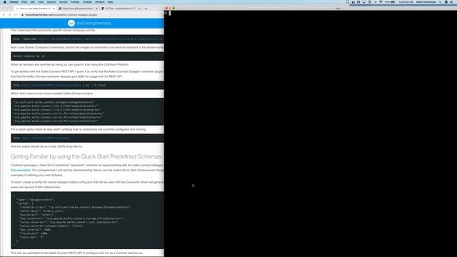 Running Confluent Kafka Connect Datagen Plugin Quickstart Template Locally with Docker смотреть онлайн