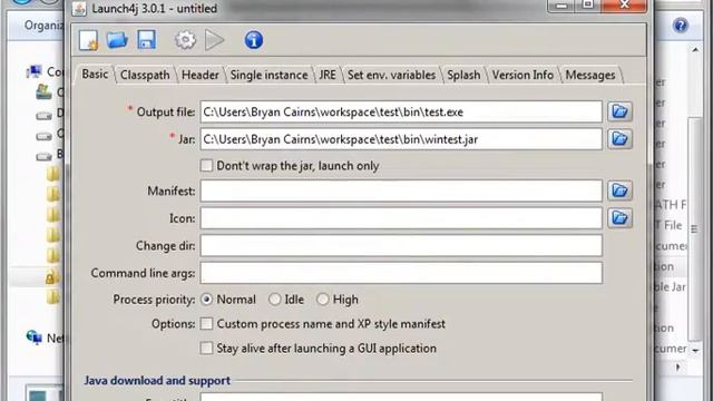 Java - Convert JAR to EXE смотреть онлайн