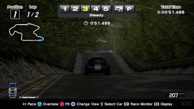[#1049] Gran Turismo 4 - Shelby Cobra 427 '66 (B-spec) PS2 Gameplay HD смотреть онлайн