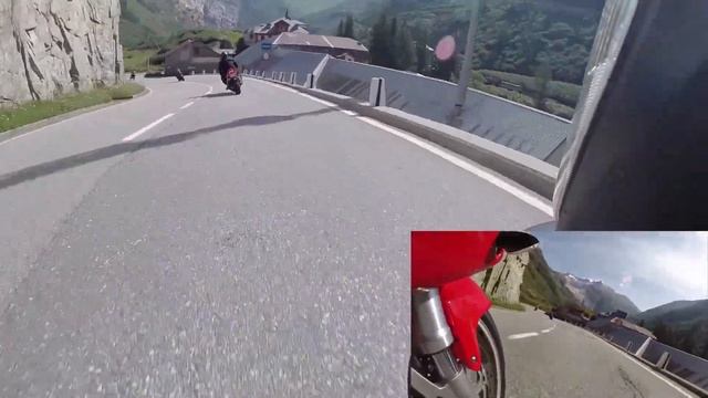 Honda VFR 800X & Suzuki TL1000S | Grimsel Pass CH | Part 2 смотреть онлайн