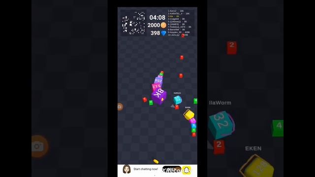 Cube Arena 2048 part 1 reaching 524k (@denidhina ) | Merge Numbers смотреть онлайн