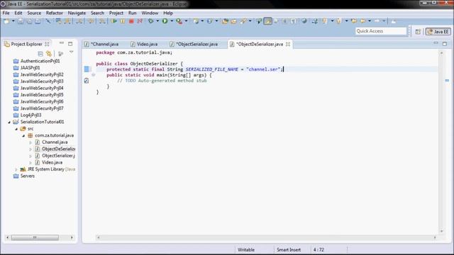 Java Serialization смотреть онлайн