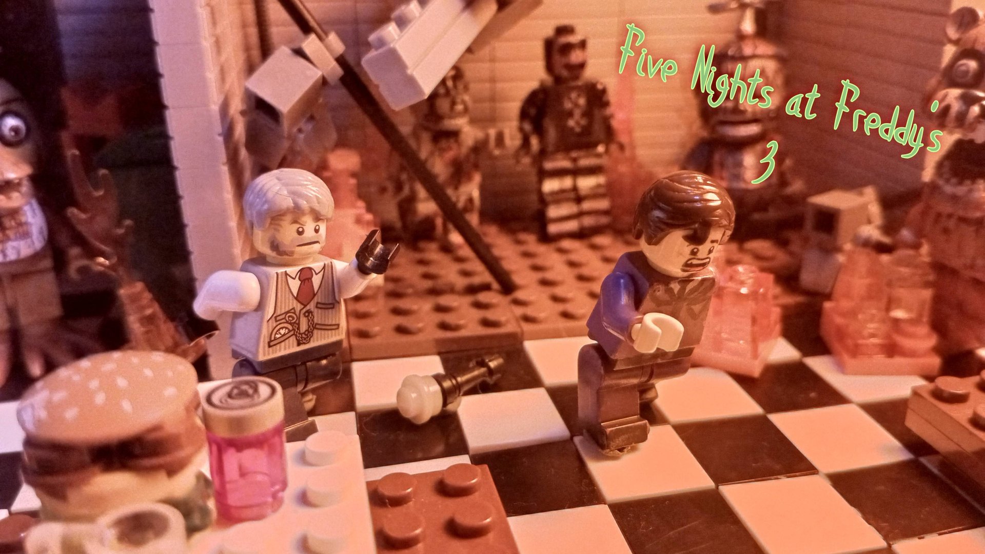 лего фнаф 3 | Five Nights At Freddy's 3 |Stop-motion