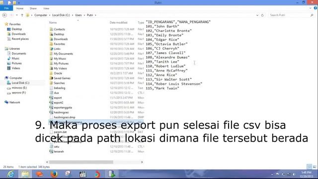 Tutorial Migrasi Data Dari Oracle ke Access dengan CSV смотреть онлайн