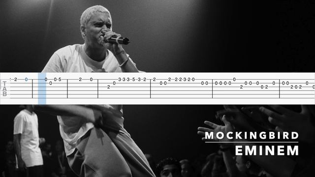 Eminem - Mockingbird (Easy Guitar TAB/Tutorial) #eminem #mockingbird #guitar