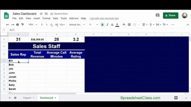 How to make a Dashboard in Google Sheets (Full Tutorial) смотреть онлайн