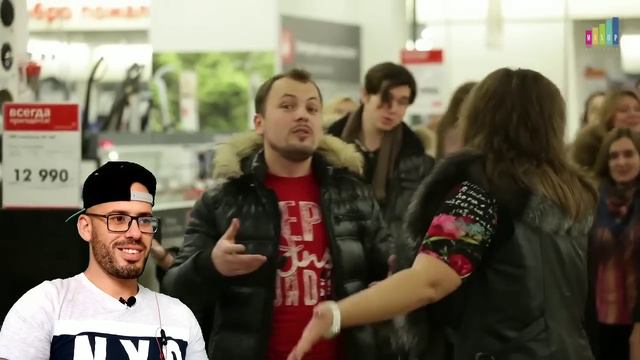 REACTION to The best Russian flashmob! смотреть онлайн