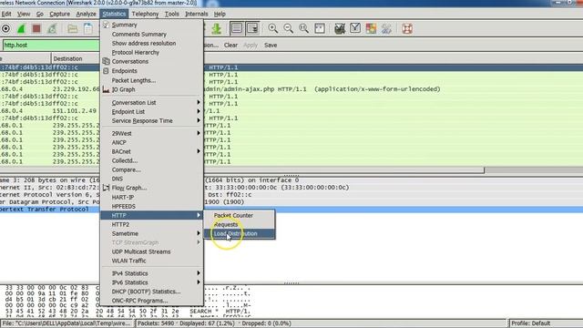 How to use wireshark to monitor websites visited смотреть онлайн