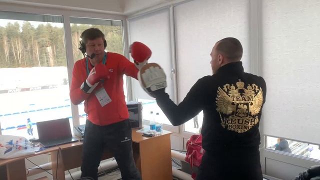 С Дмитрием Губерниевым говорим о боксе голосом биатлона ????? Тренировки по системе Леушина смотреть онлайн