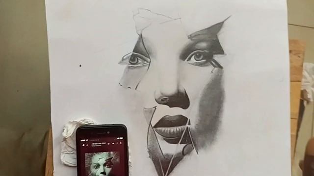 CRACK GLASS _ PEN WORK [ART IS LIFE✍✍] смотреть онлайн