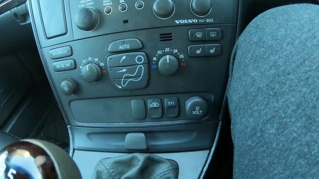 Volvo V70 S60 XC70 00-04 Climate control panel replacement смотреть онлайн