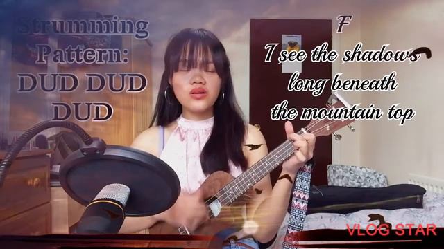Flashlight by Jessie J with ukelele chords & lyrics (Nedia Cover 51 Ukelele) смотреть онлайн
