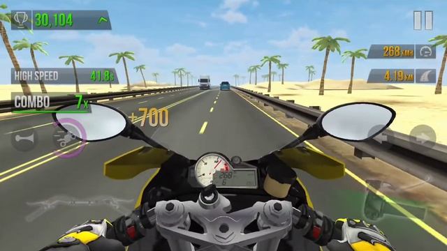 Endless SR 1000Z on the traffic rider game. смотреть онлайн