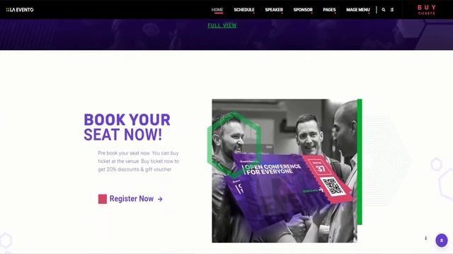 Best Event Management and Conference WordPress Themes in 2021 - La Evento смотреть онлайн