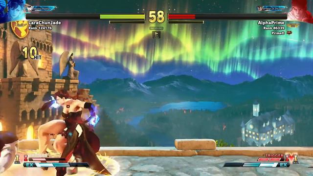 Street Fighter 5 Champion Edition! Chun Li VS Laura, Ryu and Vega! Three awesome matches! смотреть онлайн