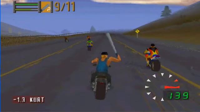 Road Rash 64 how to play смотреть онлайн