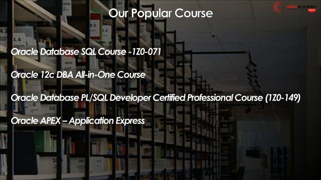 Oracle 12c Form Builder, Reports, Pl/SQL Training смотреть онлайн