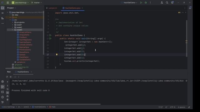 ArrayList | LinkedList | HashMap | HashSet in Java смотреть онлайн