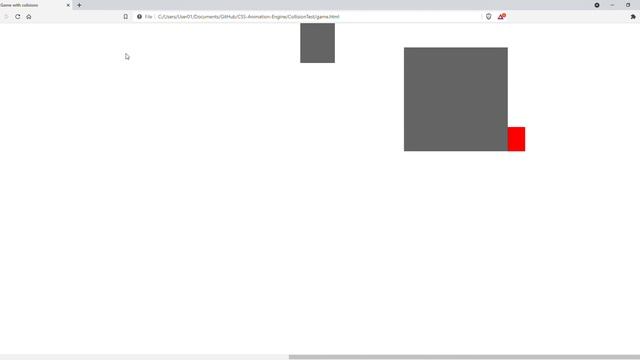 JavaScript Html Game Engine - Test Collisions смотреть онлайн