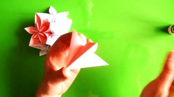 Кусудама. Цветочный шар из бумаги на 8 марта. Creative DIY Projects