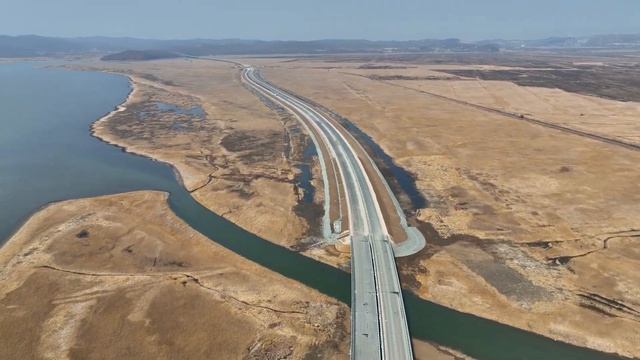 Трасса Владивосток - Находка | Шкотово | Мост через ЖД | Недостроенный участок | 4k смотреть онлайн