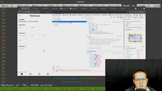 Building a workout tracker using Wails.app with React and Golang - Part 39 | Twitch Stream смотреть онлайн