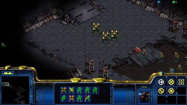 Starcraft 1 Deathless - Protoss Mission 4 - The Hunt for Tassadar смотреть онлайн