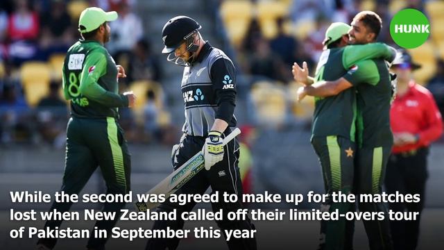 NEW ZEALAND TO TOUR OF PAKISTAN TWICE IN 2022 AND 2023 - HUNK News. смотреть онлайн