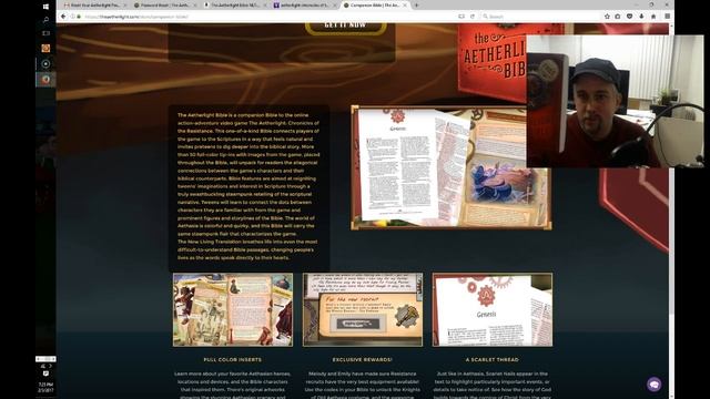 The Aetherlight Bible from Aetherlight Chronicles of the Resistance RPG Game NLT смотреть онлайн