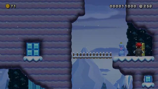 Glacier Glide (Super Mario Maker 2) смотреть онлайн