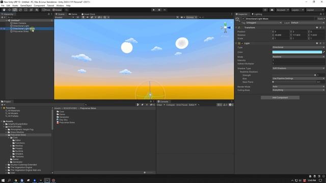 Polyverse Skies - Create skybox presets and time of day from scratch смотреть онлайн